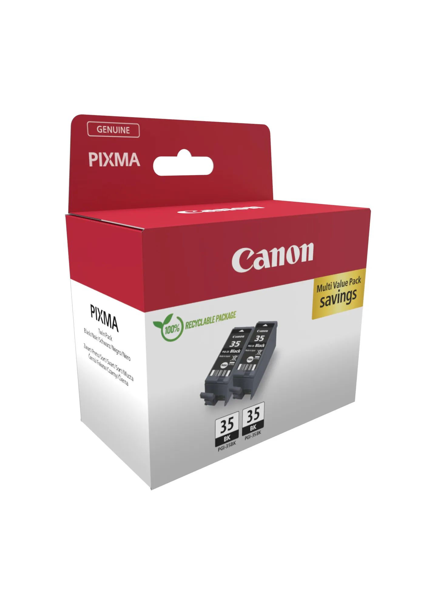 Vente CANON PGI-35 Ink Cartridge Twin Pack Canon au meilleur prix - visuel 2