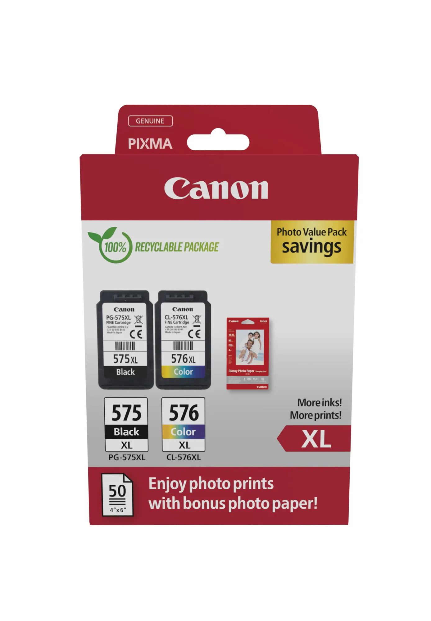 Achat CANON PG-575XL /CL-576XL Ink Cartridge PVP et autres produits de la marque Canon