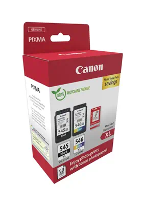 Vente CANON PG-545XL/CL-546XL Ink Cartridge PHOTO VALUE Canon au meilleur prix - visuel 2