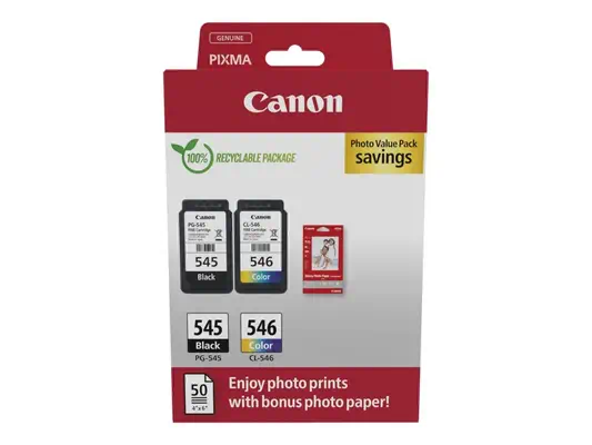 CANON PG-545/CL-546 Ink Cartridge PVP SEC - Canon - Cartouches d'encre - visuel 1