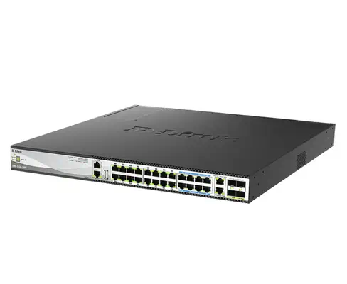 D-Link DMS-3130-30PS commutateur réseau Géré L3 2.5G Ethernet (100/1000/2500) Connexion Ethernet, su - Switchs et Hubs - visuel 3