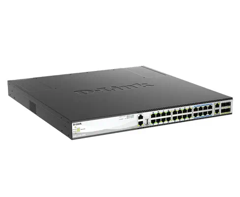 D-Link DMS-3130-30PS commutateur réseau Géré L3 2.5G Ethernet (100/1000/2500) Connexion Ethernet, su - Switchs et Hubs - visuel 2