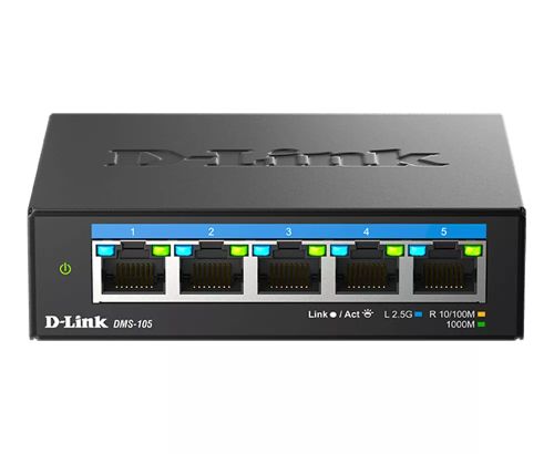 Achat D-LINK Switch 5ports Multigigabit 2.5Gps sur hello RSE