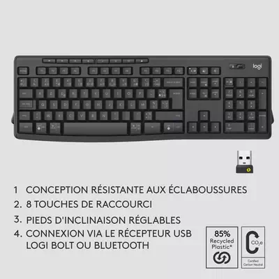 Logitech MK370 Combo for Business - Clavier - visuel 5