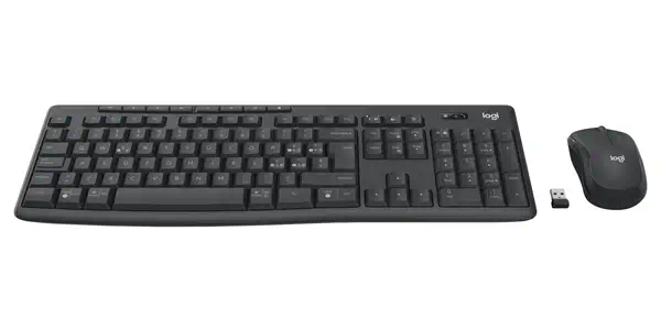 Logitech 920-012069 clavier Souris incluse Bureau RF sans fil + Bluetooth QWERTY Italien Graphite - Clavier - visuel 6