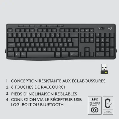 Logitech MK370 Combo for Business - Clavier - visuel 5