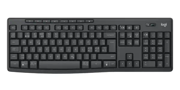 Logitech 920-012072 clavier Souris incluse Bureau Bluetooth QWERTY Nordique Graphite - Clavier - visuel 6