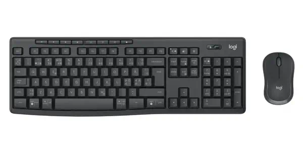 Logitech 920-012072 clavier Souris incluse Bureau Bluetooth QWERTY Nordique Graphite - Clavier - visuel 2