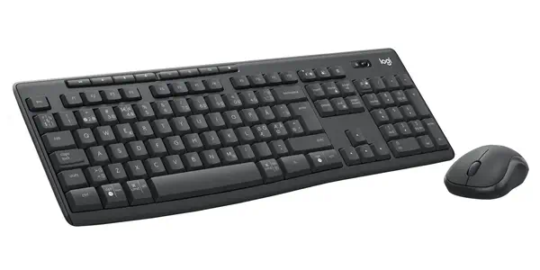 Logitech 920-012072 clavier Souris incluse Bureau Bluetooth QWERTY Nordique Graphite - Clavier - visuel 3
