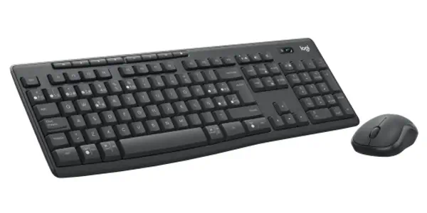 Logitech 920-012071 clavier Souris incluse Bureau Bluetooth QWERTY Espagnole Graphite - Clavier - visuel 1