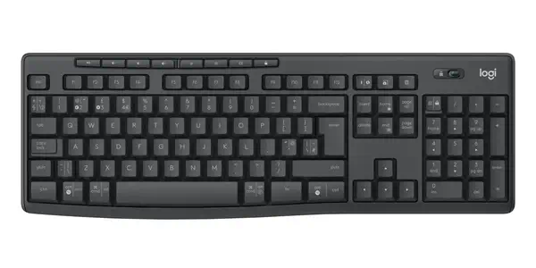 Logitech 920-012073 clavier Souris incluse Bureau Bluetooth QWERTY Anglais britannique Graphite - Clavier - visuel 1
