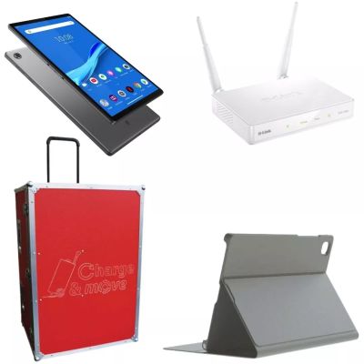 Vente Classe Mobile 5: 16 Tablettes Lenovo 10.6 + Valise connectée au meilleur prix