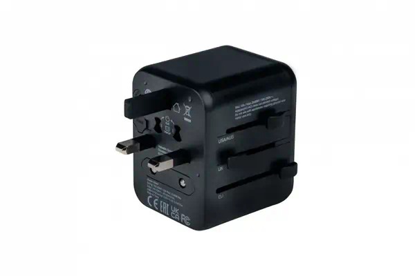 Verbatim 49543 adaptateur prise d'alimentation Universel Noir - Chargeur et alimentation - visuel 3