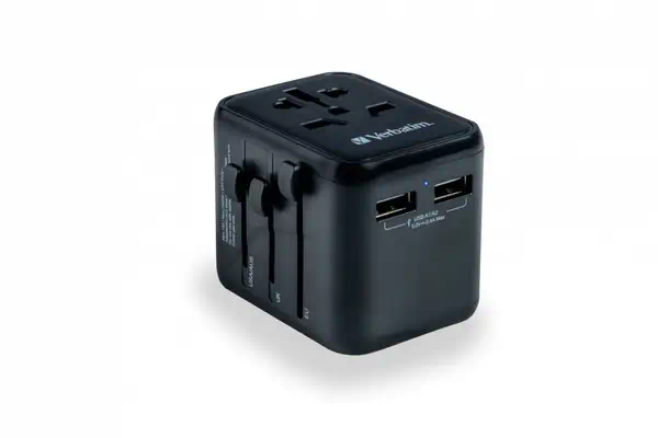 Verbatim 49543 adaptateur prise d'alimentation Universel Noir - Chargeur et alimentation - visuel 8