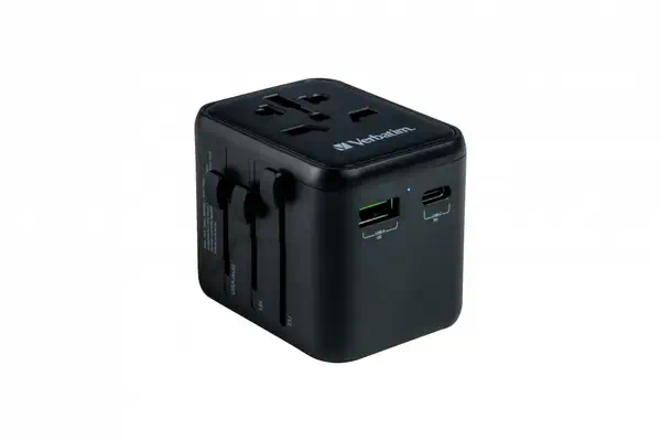 Verbatim 49544 adaptateur prise d'alimentation Universel Noir - Chargeur et alimentation - visuel 5