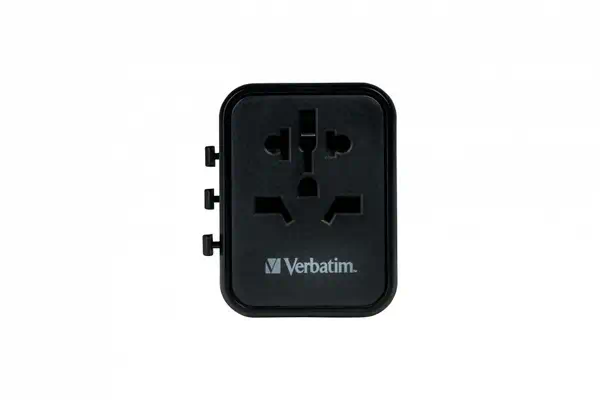 Verbatim 49544 adaptateur prise d'alimentation Universel Noir - Chargeur et alimentation - visuel 4