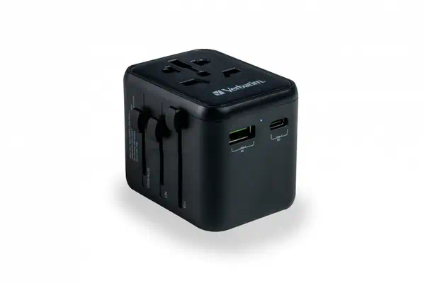 Verbatim 49544 adaptateur prise d'alimentation Universel Noir - Chargeur et alimentation - visuel 6
