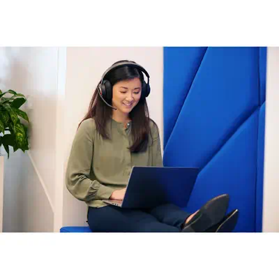 Kensington H3000 Micro-casque Bluetooth circum-aural Kensington - visuel 1 - hello RSE - Autonomie de batterie inégalée