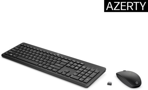 Vente Pack Clavier, souris HP 650 Wireless Keyboard and Mouse Combo Black