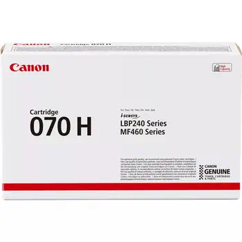 Canon 070H Cartouche de toner 1 pièce(s) Original Noir avantages