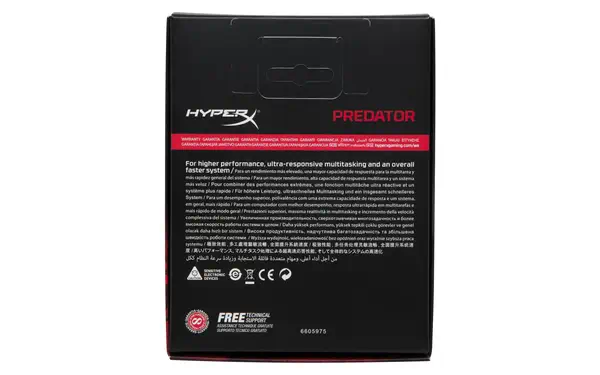 HyperX Predator HX432C16PB3K2/16 module de mémoire 16 Go 2 x 8 Go DDR4 3200 MHz - Mémoire - visuel 5