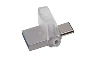 Kingston DataTraveler microDuo 3C 128GB  - Clé USB livraison gratuite