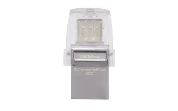Kingston Technology DataTraveler microDuo 3C 128GB lecteur USB flash 128 Go USB Type-A / USB Type-C  - Clé USB - visuel 3