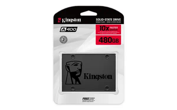 Kingston Technology A400 480 Go 2.5" Série ATA III TLC - Disque dur SSD - visuel 4