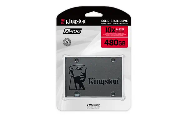 Kingston Technology A400 480 Go 2.5" Série ATA III TLC - Disque dur SSD - visuel 3