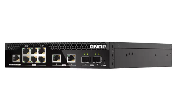 Vente QNAP QSW-M2106R-2S2T 6port 2.5Gbps 2 ports 10GbE QNAP au meilleur prix - visuel 4