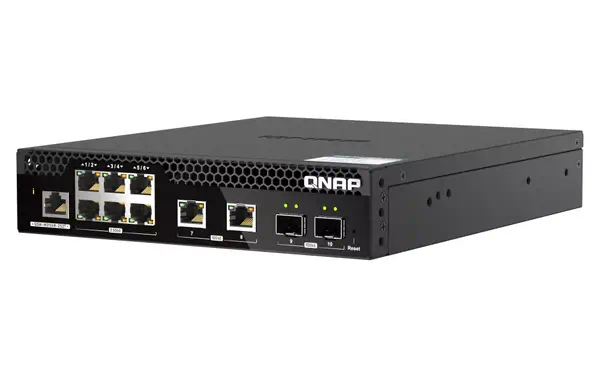 Achat QNAP QSW-M2106R-2S2T 6port 2.5Gbps 2 ports 10GbE sur hello RSE - visuel 5