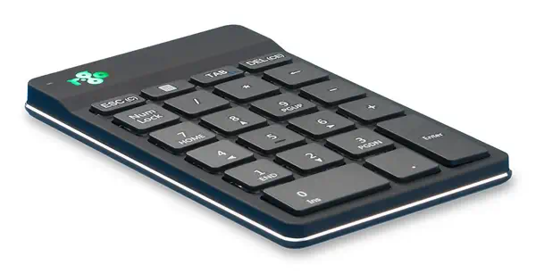 Clavier R-Go Numpad Break, clavier numérique ergonomique avec logiciel de pause, bluetooth, noir - R-Go Tools - visuel 3