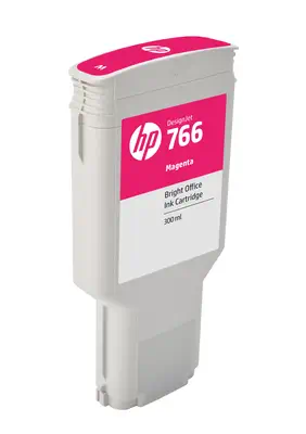 Cartouche d'encre DesignJet HP 766 jaune de 300 ml - Cartouches d'encre - visuel 2