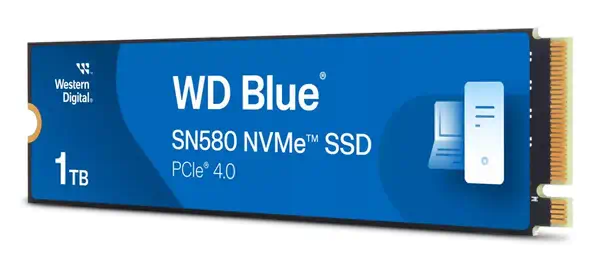 Western Digital Blue SN580 1 To M.2 PCI Express 4.0 NVMe TLC - Disque dur SSD - visuel 2