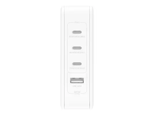 BELKIN PD 140W GAN Wall Charger White With UK+EU+US - Belkin - Câble USB - visuel 2