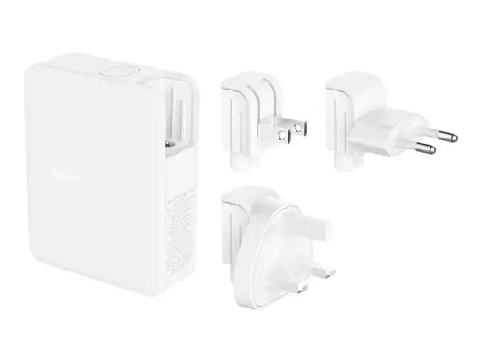 BELKIN PD 140W GAN Wall Charger White With UK+EU+US - Belkin - Câble USB - visuel 1