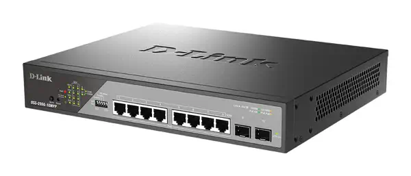 D-Link DSS-200G-10MPP/E commutateur réseau Géré L2 Gigabit Ethernet (10/100/1000) Connexion Ethernet - Switchs et Hubs - visuel 3