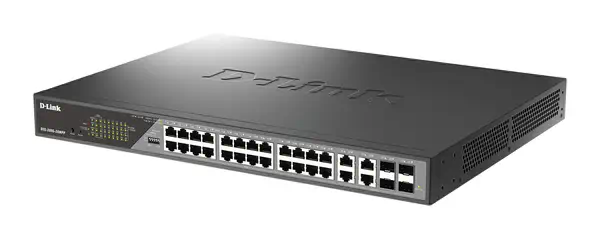 D-Link DSS-200G-28MPP commutateur réseau Géré L2 Gigabit Ethernet (10/100/1000) Connexion Ethernet,  - Switchs et Hubs - visuel 2