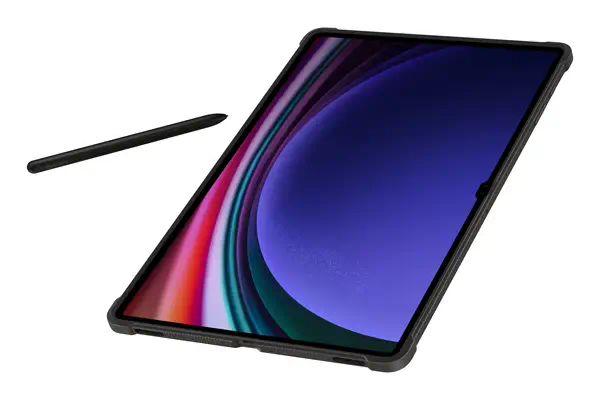 SAMSUNG Galaxy Tab S9 Ultra Coque arrière renforcée Noir - Samsung - Etui et Housse - visuel 7