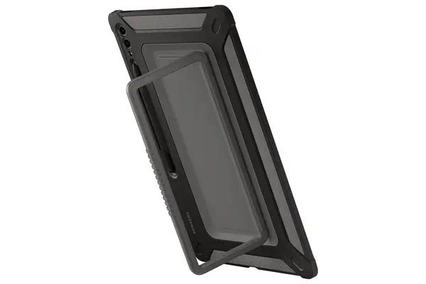 SAMSUNG Galaxy Tab S9 Ultra Coque arrière renforcée Noir - Samsung - Etui et Housse - visuel 5