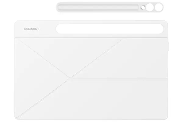 SAMSUNG Galaxy Tab S9+ Smart Book Cover Blanc Samsung - visuel 1 - hello RSE - Réveil automatique et mode veille