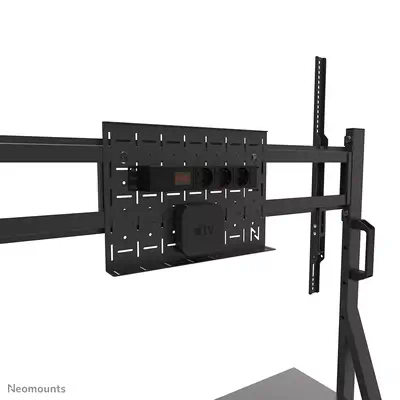 Neomounts FL50-525BL1 Support au sol mobile pour écran 55-86" - étagère multimédia incluse - install - Support Fixe & Mobile - visuel 10