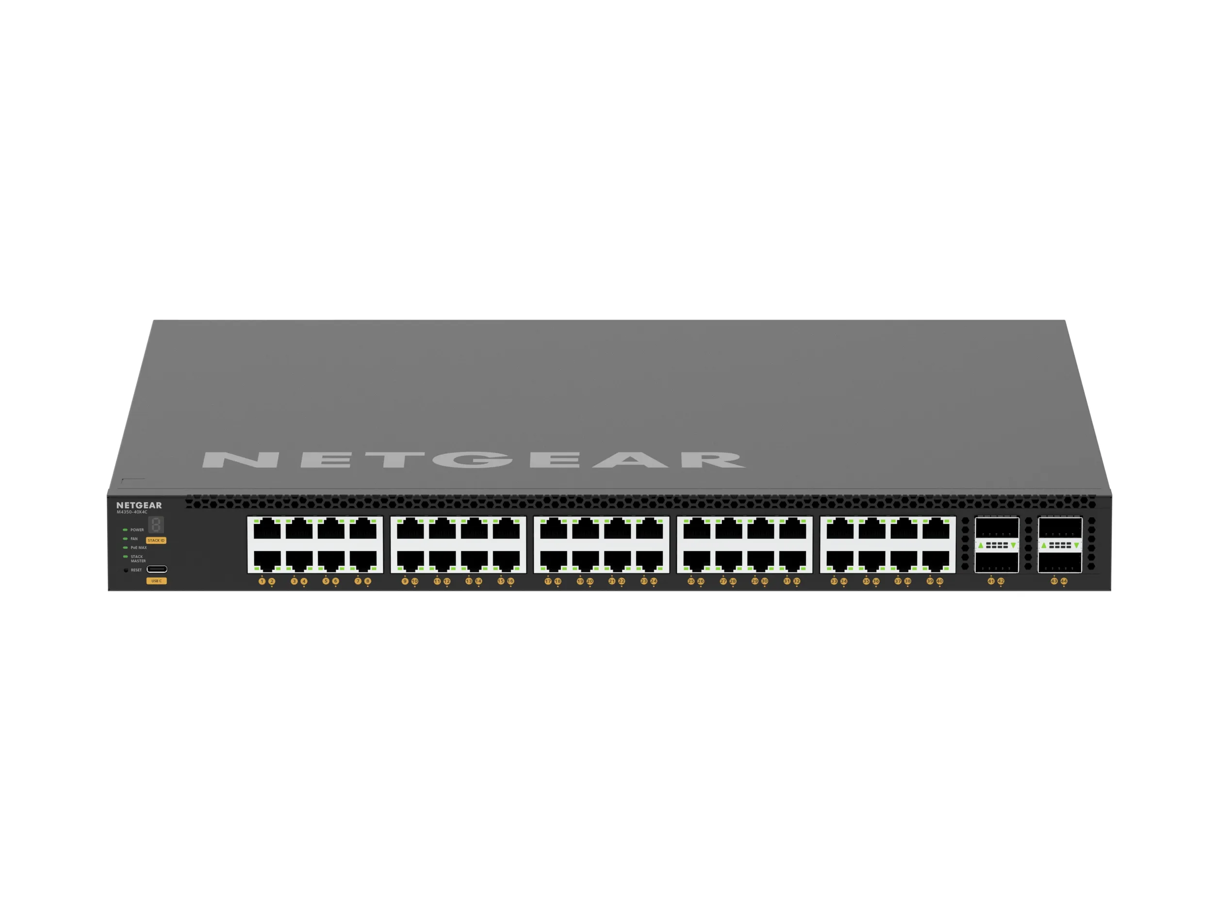 NETGEAR M4350-40X4C Géré L3 10G Ethernet (100/1000/10000) Connexion Ethernet, supportant l'alimentat - Netgear - Switchs et Hubs - visuel 8