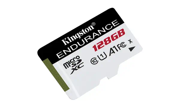 KINGSTON 128Go microSDXC Endurance 95R/45W C10 A1 - Kingston - Carte Mémoire - visuel 1
