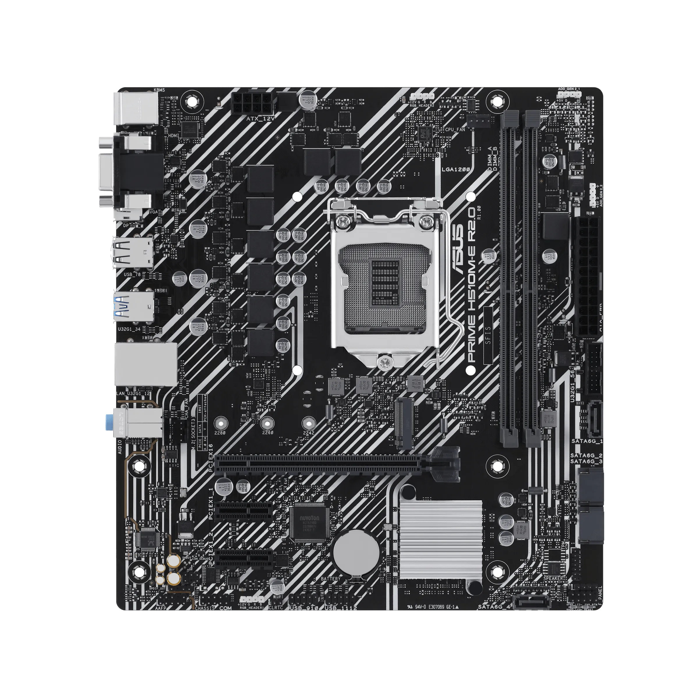 Revendeur officiel ASUS PRIME H510M-E R2.0 LGA1200 DDR4 mATX MB