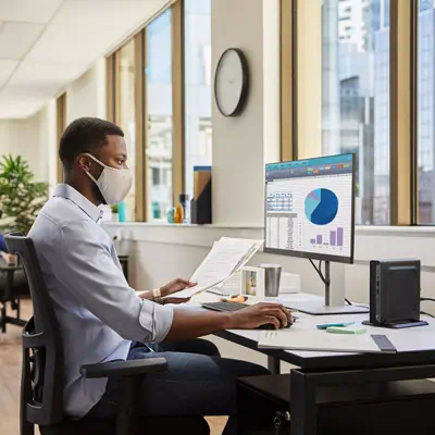 Pro Mini 400 G9 Desktop PC - HP - Unité Centrale - visuel 2