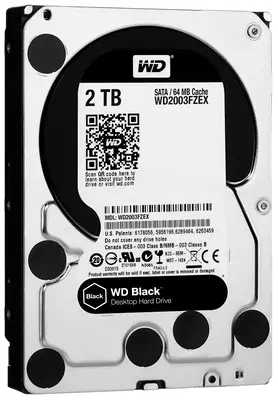 Western Digital Black disque dur 2 To 7200 Western Digital - visuel 1 - hello RSE - Pas de compromis