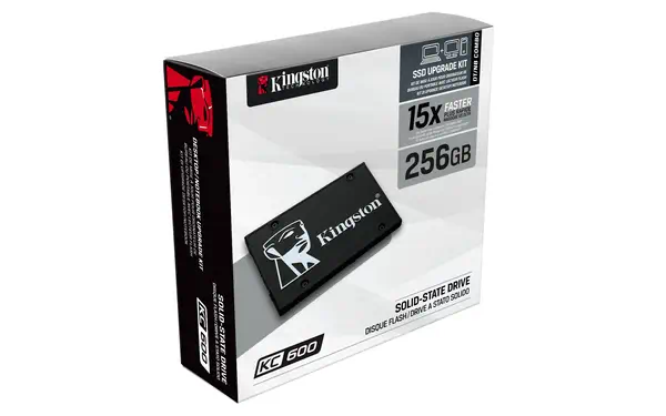 Kingston Technology SSD KC600 SATA3 2.5" de 256 Go - Disque dur SSD - visuel 5