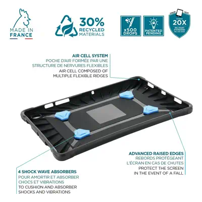 Mobilis PROTECH 27,7 cm (10.9") Anti-chocs Noir - Etui et Housse - visuel 3