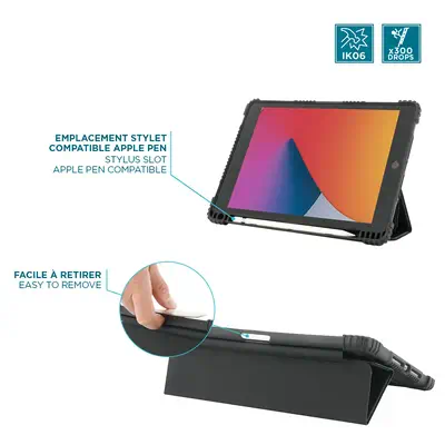 Rugged Case for iPad 10.2'' 9th/8th/7th - Mobilis - Etui et Housse - visuel 4